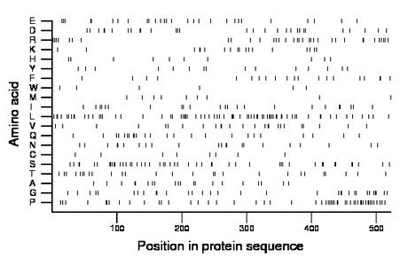 amino acid map