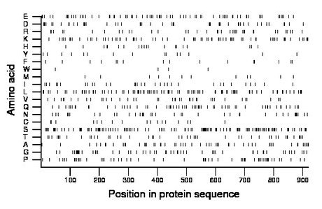 amino acid map