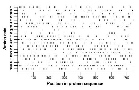 amino acid map