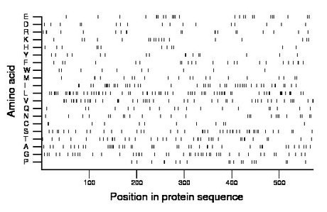 amino acid map