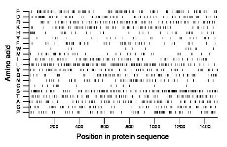 amino acid map