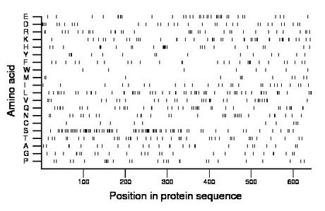 amino acid map