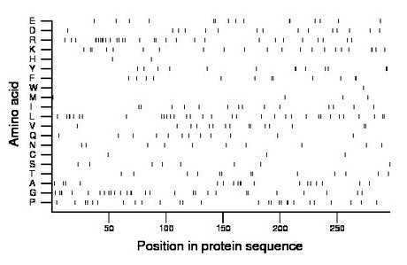 amino acid map