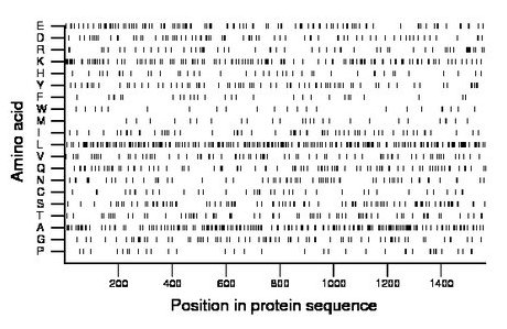 amino acid map