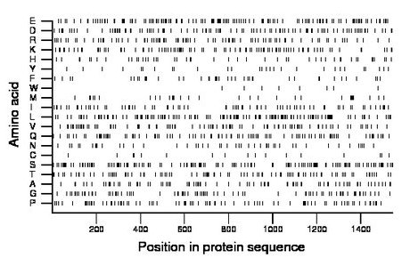 amino acid map