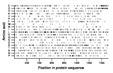 amino acid map