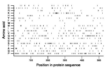 amino acid map