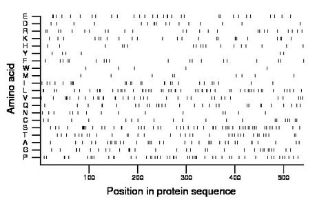 amino acid map