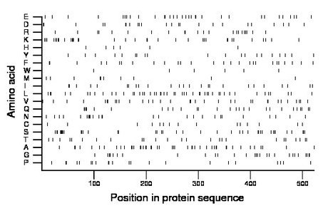 amino acid map