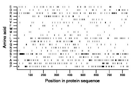 amino acid map