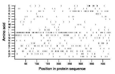 amino acid map