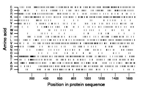 amino acid map