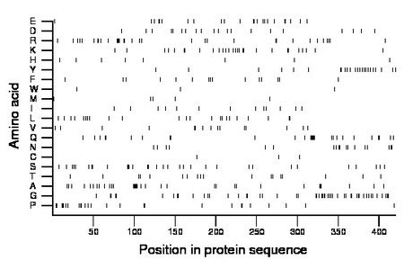 amino acid map