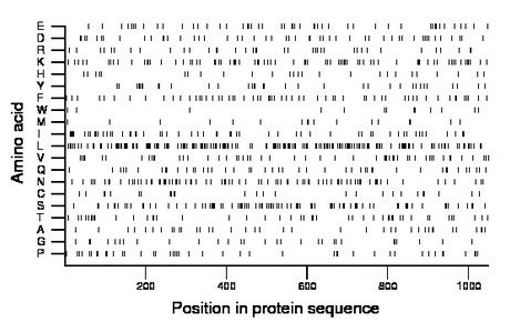 amino acid map