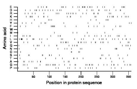 amino acid map