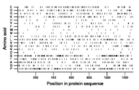 amino acid map