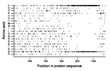 amino acid map