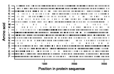 amino acid map