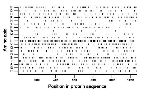 amino acid map