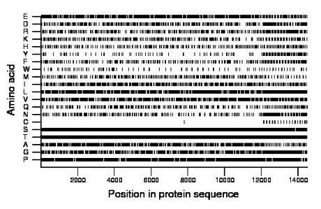 amino acid map