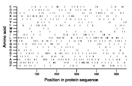 amino acid map