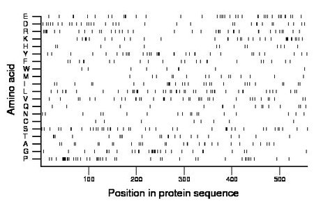 amino acid map