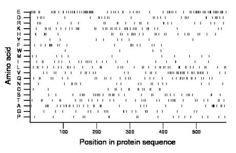 amino acid map