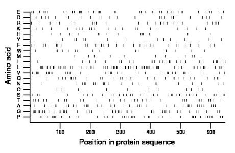 amino acid map