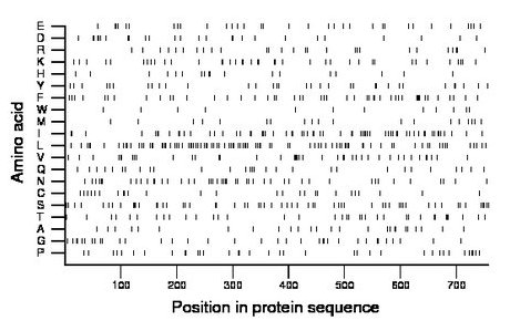 amino acid map