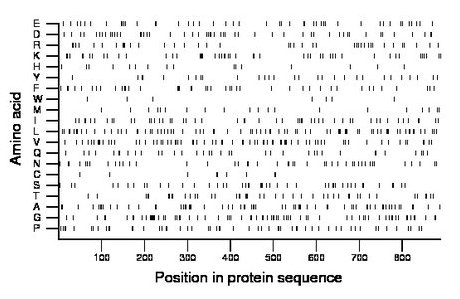 amino acid map