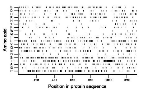 amino acid map