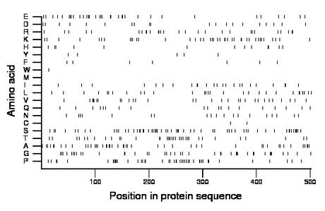 amino acid map