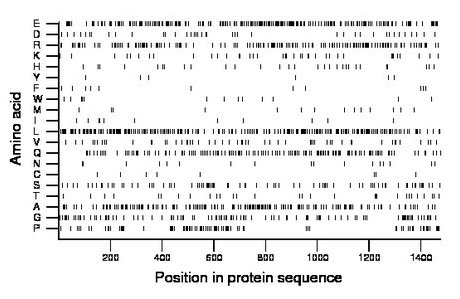 amino acid map