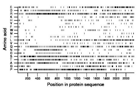 amino acid map