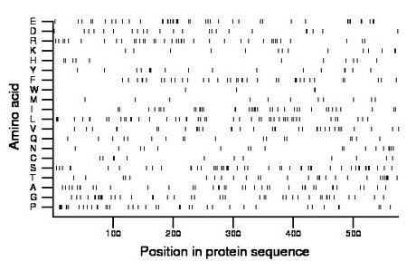 amino acid map