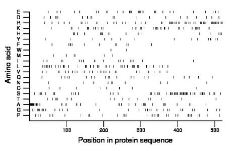 amino acid map