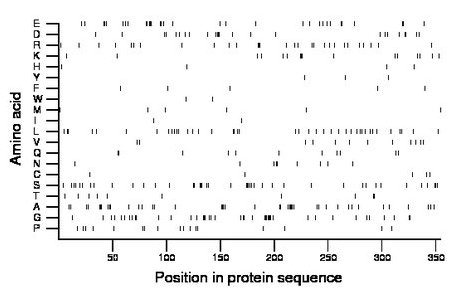 amino acid map