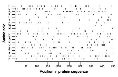 amino acid map