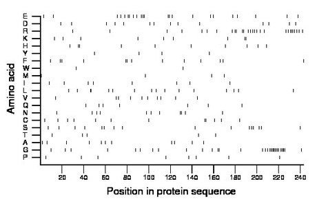 amino acid map