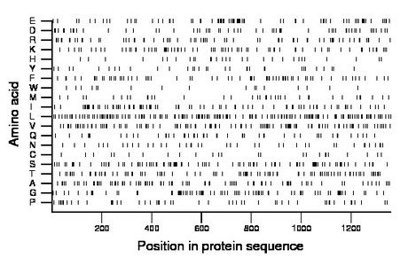 amino acid map