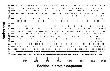 amino acid map