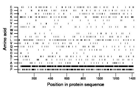 amino acid map