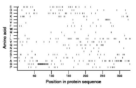 amino acid map