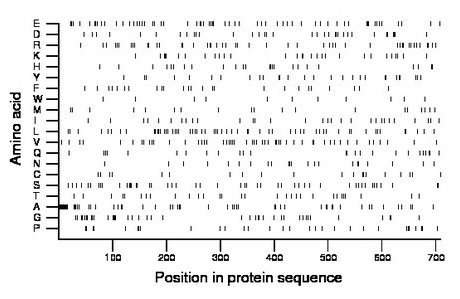 amino acid map