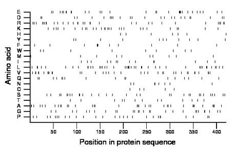 amino acid map