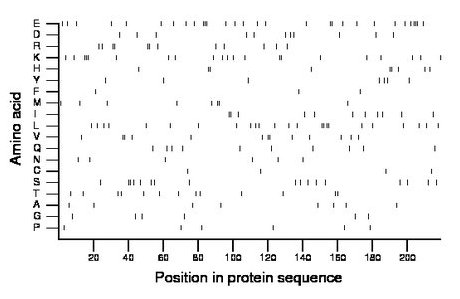 amino acid map