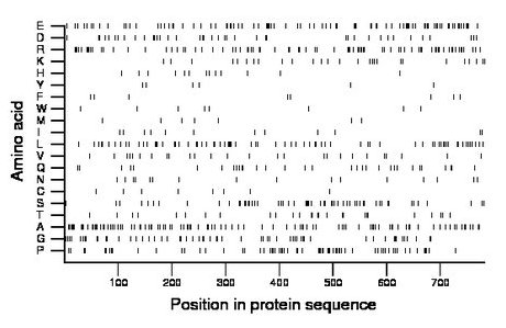 amino acid map