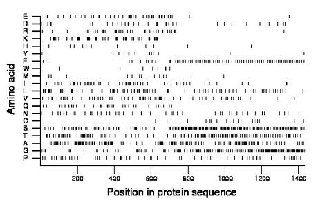 amino acid map