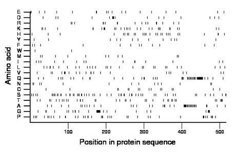 amino acid map