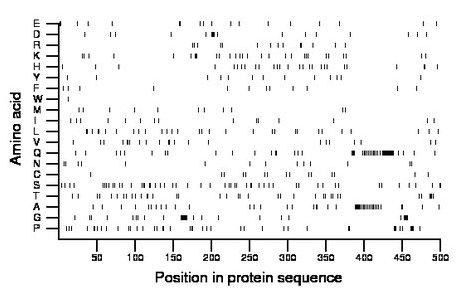 amino acid map